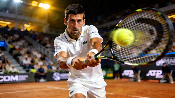 网球大师赛精彩回合集锦 - 德约科维奇击球瞬间